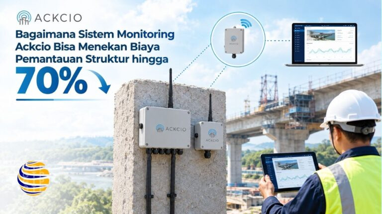 Bagaimana Sistem Monitoring Ackcio Bisa Menekan Biaya Pemantauan Struktur hingga 70 persen