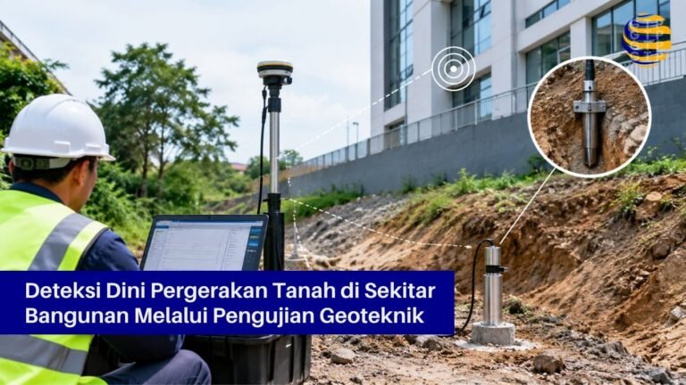 Deteksi Dini Pergerakan Tanah Pada Struktur Bangunan Melalui Pengujian Geoteknik