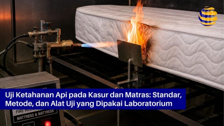 Uji Ketahanan Api pada Kasur dan Matras: Standar, Metode, dan Alat Uji yang Dipakai Laboratorium