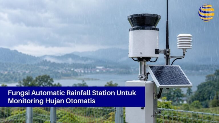Fungsi Automatic Rainfall Station Untuk Monitoring Hujan Otomatis