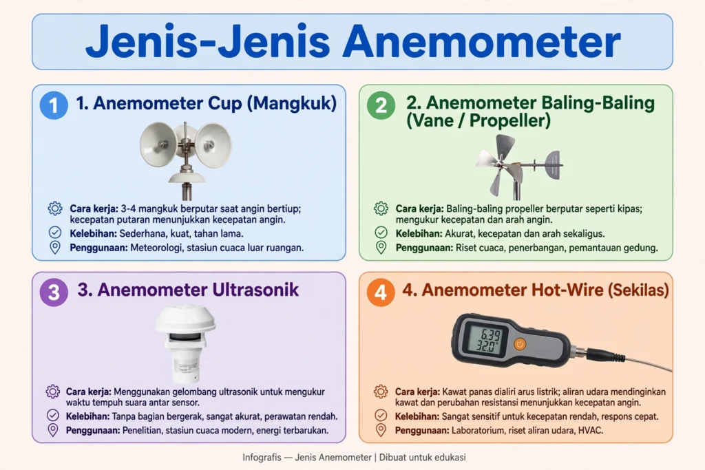 Jenis-Jenis Anemometer dan Cara Kerjanya (2)