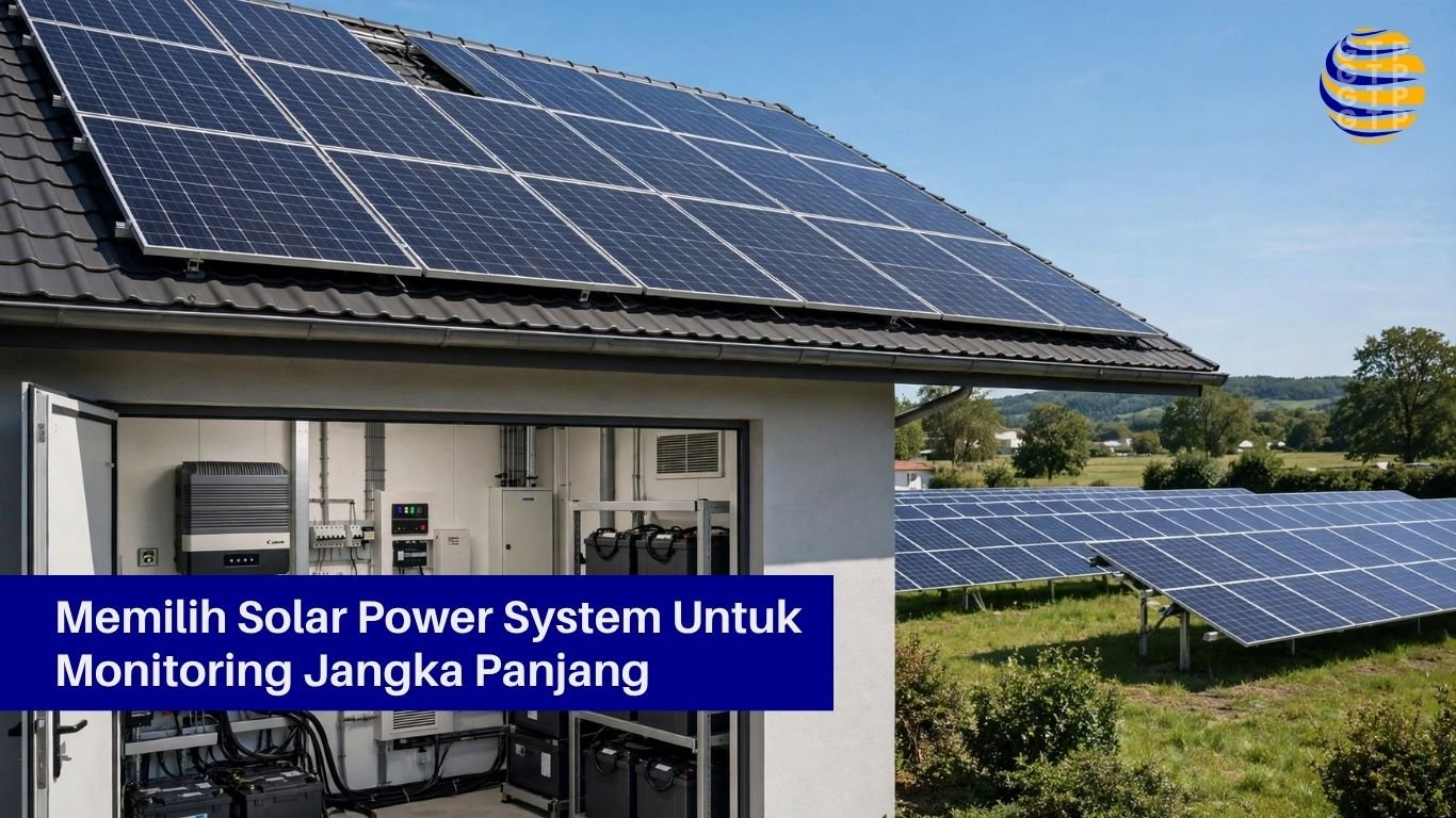 Solar Power System untuk Monitoring Jangka Panjang