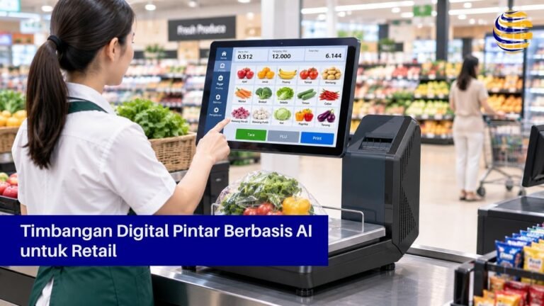 Timbangan Digital Pintar Berbasis AI untuk Retail